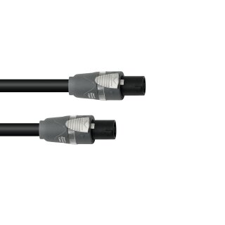 SOMMER CABLE Lautsprecherkabel Speakon 2x4 10m sw