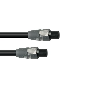 SOMMER CABLE Lautsprecherkabel Speakon 2x4 15m sw