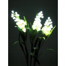 EUROPALMS Aronstab, 3er Set mit LEDs, weiß, 85cm