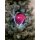 EUROPALMS LED Snowball 15cm, rosa