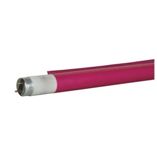 Showtec - C-Tube T8 1200 mm 111C -	Dunkles Pink - Schnell einsetzbarer Farbfilter