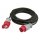 Showtec - Motorcable 20 m, CEE 4P 16A Rot