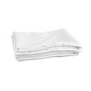Wentex - P&D Curtain - Medium Gloss Satin Gefaltet, 300 (B) x 300 (H) cm, 300 g/m2, weiß