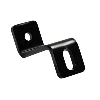 Wentex - Eurotrack - Universal mounting bracket Schwarz (pulverbeschichtet)