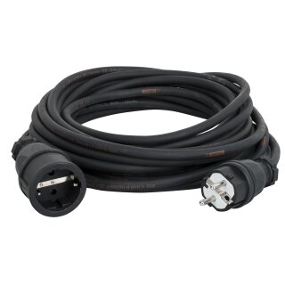 Ext. Cable Schuko/Schuko Titanex with PCE 5 m 3 x 1,5 mm Titanex mit PCE