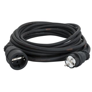 Ext. Cable Schuko/Schuko Titanex with PCE 25 m 3 x 1,5 mm Titanex mit PCE