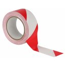 Showtec - Floor-Marking tape 50 mm Rot/Weiß, 50mm / 33m