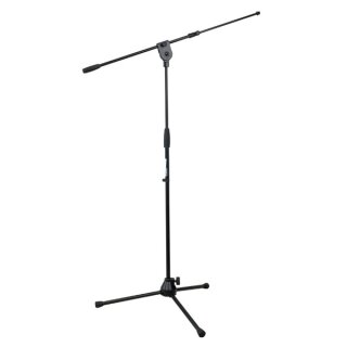 DAP - Pro Microphone stand with telescopic boom 850-1430mm, Basisteil aus Metall
