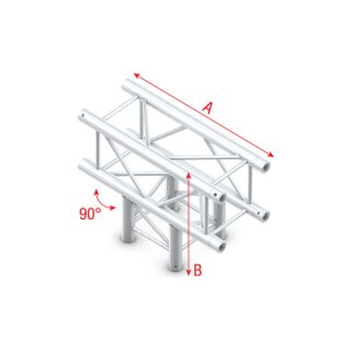 Milos - T-Cross 3-way Pro-30 Square F Truss