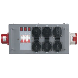 Showtec - Split Power 16 Leistungsteiler mit Sicherung