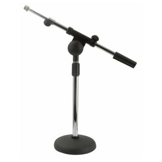 Showgear Desk Microphone Stand - Mikrofonstativ mit verstellbaren Galgen