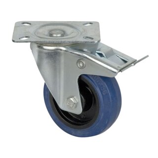 DAP - Blue Wheel, 100 mm Lenkbar, mit Bremse