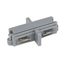Artecta - 1-Phase Straight Connector Silber (RAL9006)
