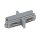 Artecta - 1-Phase Straight Connector Silber (RAL9006)