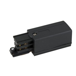 Artecta - 3- Phase Left Feed-In Connector Schwarz (RAL9004)