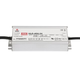Meanwell - LED Power Supply 40 W 24 VDC MEAN WELL HLG-40H-24