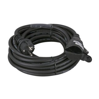 Showtec - Schuko/Schuko, 10A 230V Cable 20 m/3 x 2,5 mm2