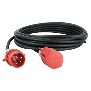 Showtec - Extension Cable, 3x 16A 380V 10 m/5 x 2,5 mm2