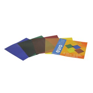 EUROLITE Farbfolienset 19x19cm PAR-56 vier Farben