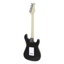 DIMAVERY ST-203 E-Gitarre LH, schwarz