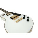 DIMAVERY LP-520 E-Gitarre, weiß/gold