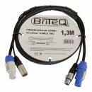 BriteQ Powercon/XLR PRO Combi Cable 1,3m