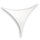 Wentex - Stretch Shape Triangle 125cm x 125cm, Weiß
