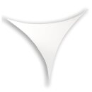 Wentex - Stretch Shape Triangle 185cm x 125cm, Weiß