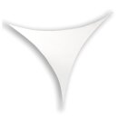 Wentex - Stretch Shape Triangle 250cm x 125cm, Weiß