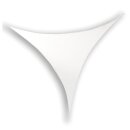 Wentex - Stretch Shape Triangle 500cm x 250cm, Weiß