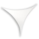 Wentex - Stretch Shape Triangle 250cm x 250cm - Weiß