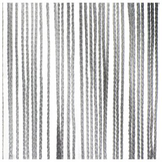 Wentex - String Curtain 4(h)x3(w)m 4m lang, Grau