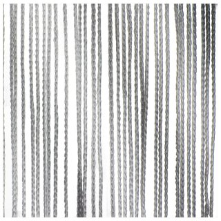 Wentex - String Curtain 6(h)x3(w)m 6m lang, Grau