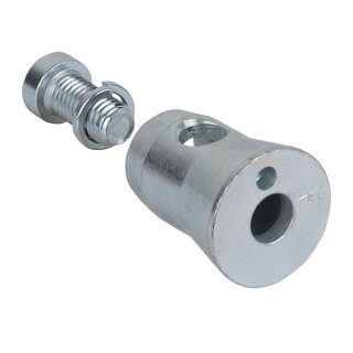 Milos - Multicube Connector Male with washer Pro-30 Square F Truss