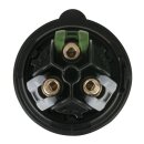 PCE - CEE 16A 240V 3p Plug Female Schwarz, Turbo Twist, IP44