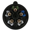 PCE - CEE 32A 400V 5p Plug Male Schwarz, Turbo Twist, IP44