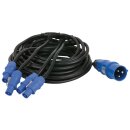 DMT - Power Cable CEE - powerCON 12 m 4x Powercon...
