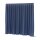 Wentex - P&D curtain - Dimout Gefaltet, 300 (B) x 400 (H) cm, 260 g/m2, blau
