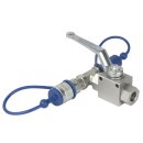 Showtec - CO2 3/8 Q-lock release valve