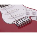 DIMAVERY J-350 E-Gitarre ST rot