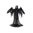 EUROPALMS Halloween Schwarzer Engel, 175x100x66cm - Animierte Figur mit Licht- und Soundeffekt