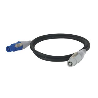 DAP - Powercable Blue/White Pro Power Connector 0,5mtr 3x1,5mm2