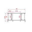 Artecta - Profile Pro-Line 23 Surface Natürlich eloxiertes Aluminium