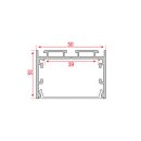 Artecta - Profile Pro-Line 26 Surface Natürlich eloxiertes Aluminium