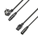 Adam Hall Cables 8101 PSAX 1000 Netz- und Audiokabel...