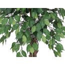 EUROPALMS Ficus-Benjamini Multi-Stamm, Kunstpflanze, 180cm