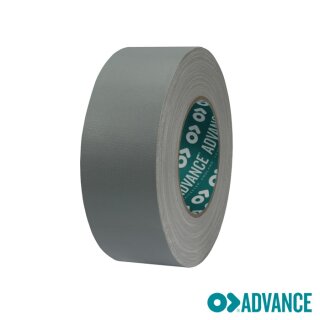 Advance AT159 hochwertiges Poly-Gewebeband mit matter Oberfläche - 50m/50mm in grau