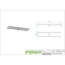 FENIX - T-Bar AC-510B eckig für Stativ Megara/ELV
