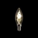 Showtec - LED Filament Candle Bulb B10 Spiraldraht