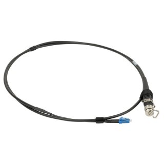 DAP Break-out cable 2m, Q-ODC2-F to 2x LC simplex Glasfaserkabel